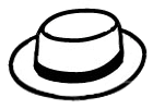 Cappello Canotier