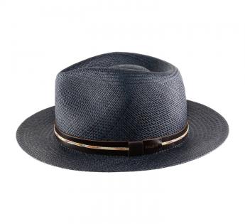Chapeau panama bleu Stansfield