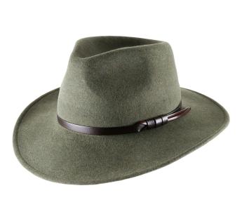 Chapeau Noir Classic Wide Fedora