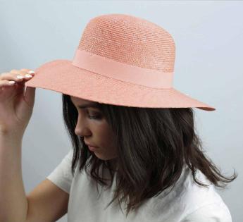 Capeline paille fine Classic Straw Floppy 