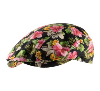 Casquette béret fleurie HawaII