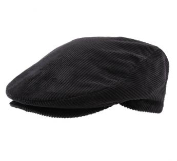 Casquette plate velour Baron