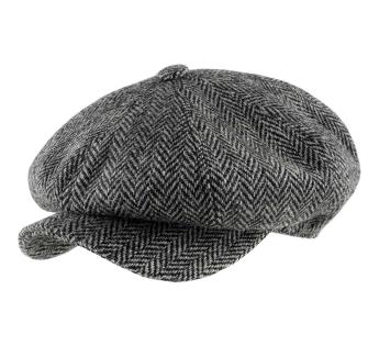 Casquette Gavroche tweed Classic Marsigliese Tweed