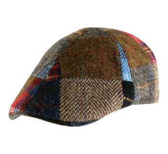casquette laine patchwork Fiorente