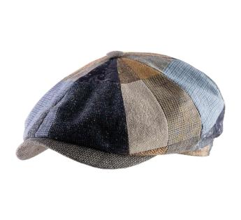 casquette large patchwork été Fresh Patchwork Flat Cap