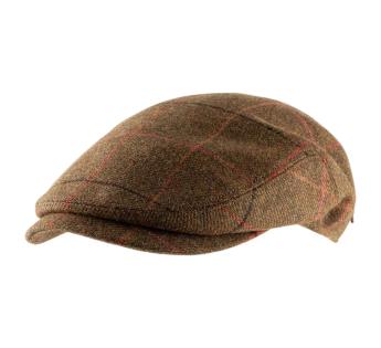 Casquette plate tweed Brivido