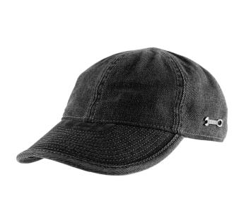 Black Denim Dad Hat 