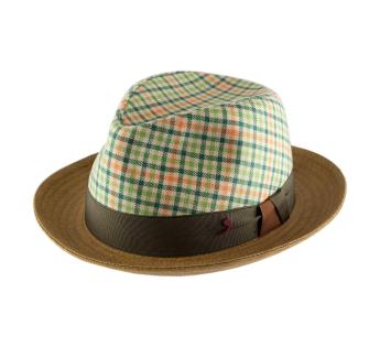 Cappello Fedora Trilby Unisex In Feltro - Stile Gatsby E Vintage, Taglia Unica 56-58cm (Nero, Cachi, Grigio)