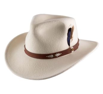 Western Cowboy, Cappello Da Cowboy Wide Edge Chinlon