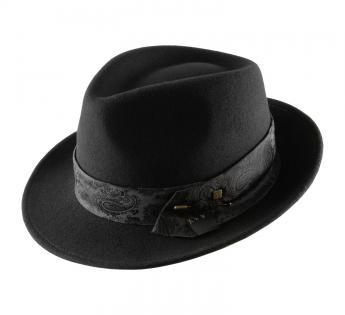 Chapeau trilby feutre Balthazar