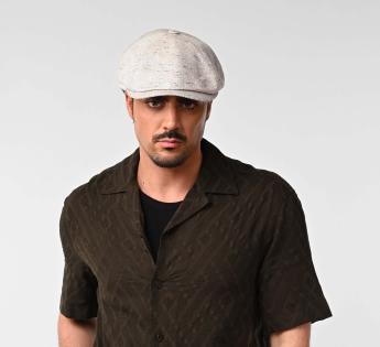 Casquette béret en lin Shelby C41