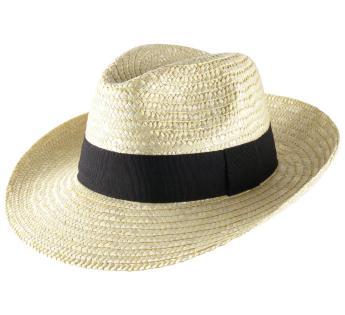 Chapeau  paille Classic Fedora Paille Large