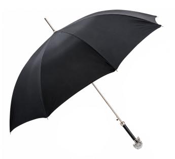 Parapluie homme luxe Skull Swarovski