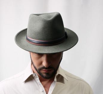 Chapeau Vert Nude Trilby Large