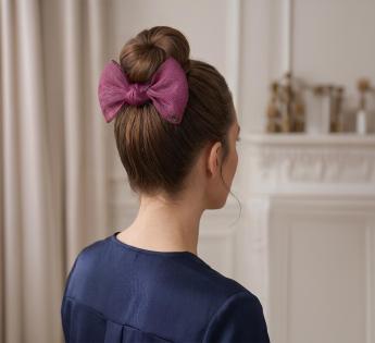 barette noeud cheveux Mia