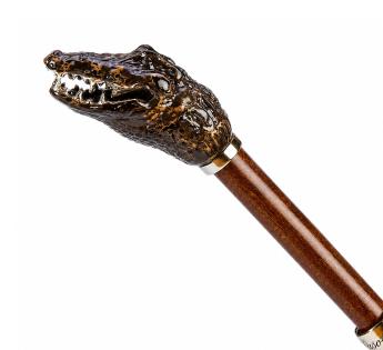 Parapluie homme luxe Crocodile Camouflage
