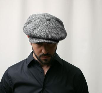 Casquette Gavroche tweed Classic Marsigliese Tweed