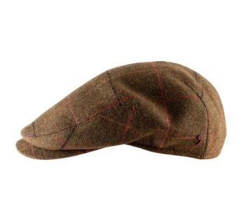 Casquette plate tweed Brivido