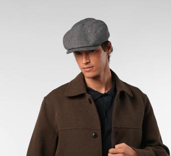 casquette beret Stetson Shetland Herringbone