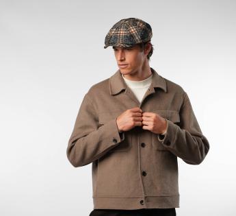 Casquette tartan laine Kyoto C/c12