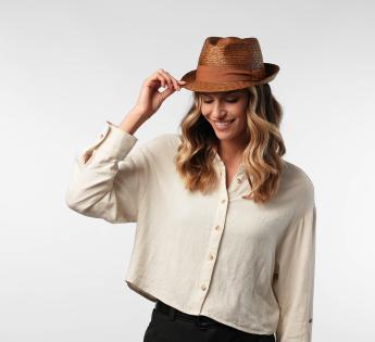 Trilby paille fine Classic Straw Trilby